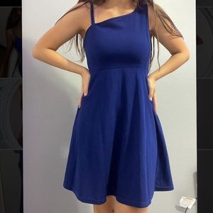 Super cute navy blue dress